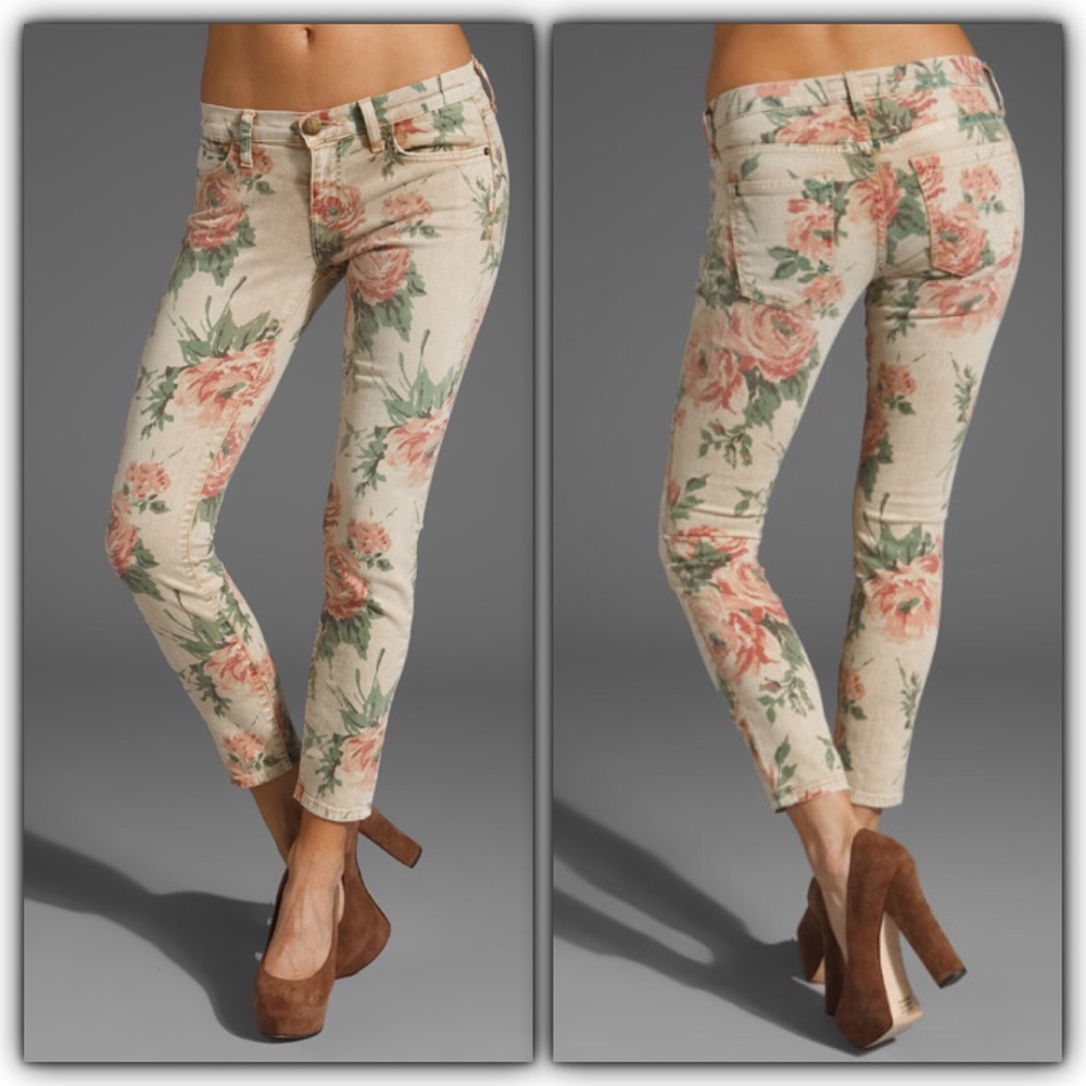 Anthropologie C/E Haystack Floral Stiletto, 29